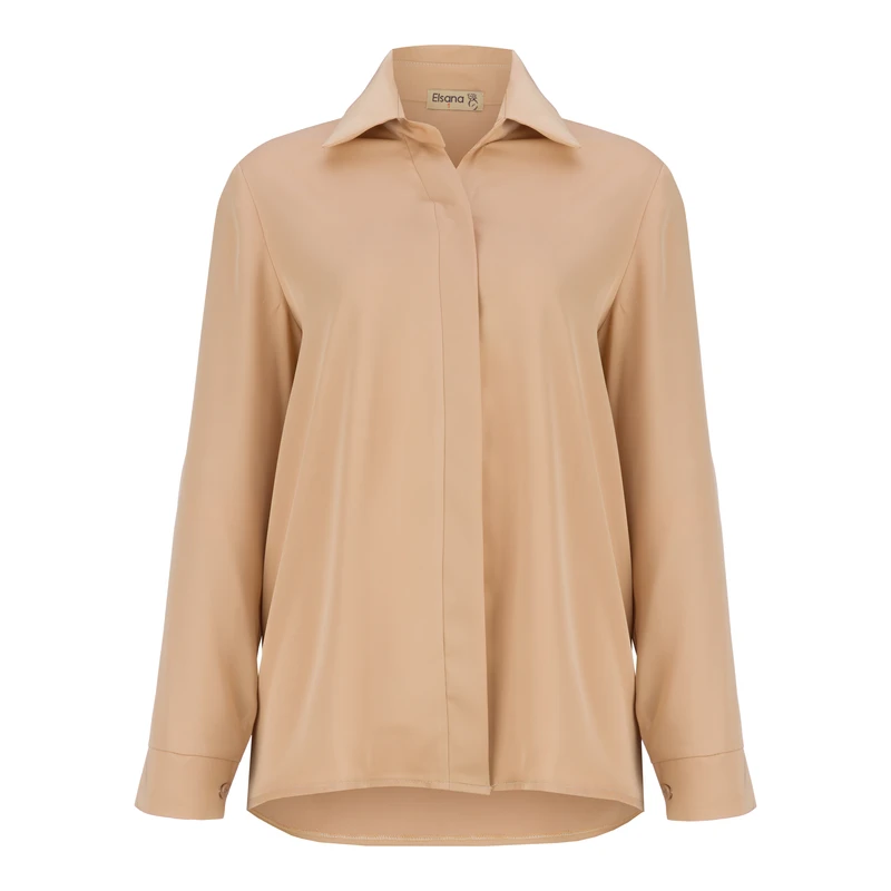 شومیز آستین بلند زنانه السانا مدل شاوان